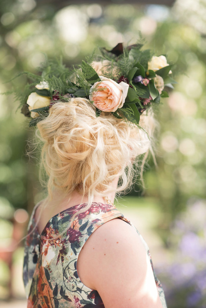 A Pretty Vintage Floral Maximalist Springtime Wedding