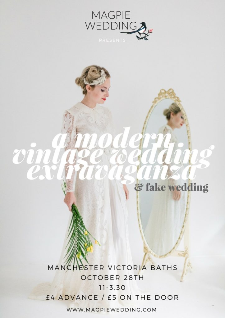 Manchester Modern Vintage Wedding Extravaganza Poster