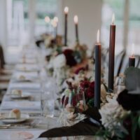 Australian Outdoor Wedding with Bespoke Dress and Rustic Luxe Styling