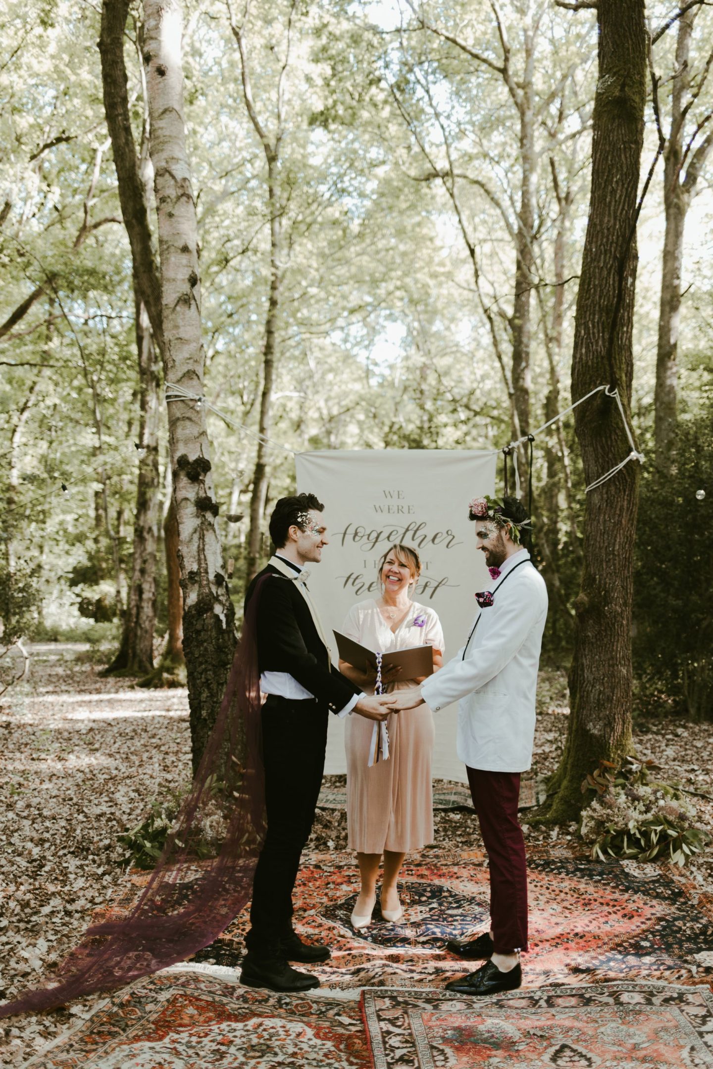 Boho Chic Festival Picnic Wedding With Eclectic Styling