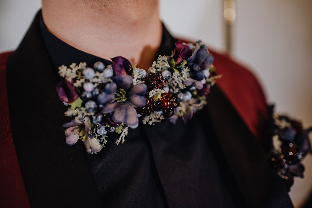 Boho Gothic Shoot With Black Wedding Dress at Roodlea Barn Ayrshire