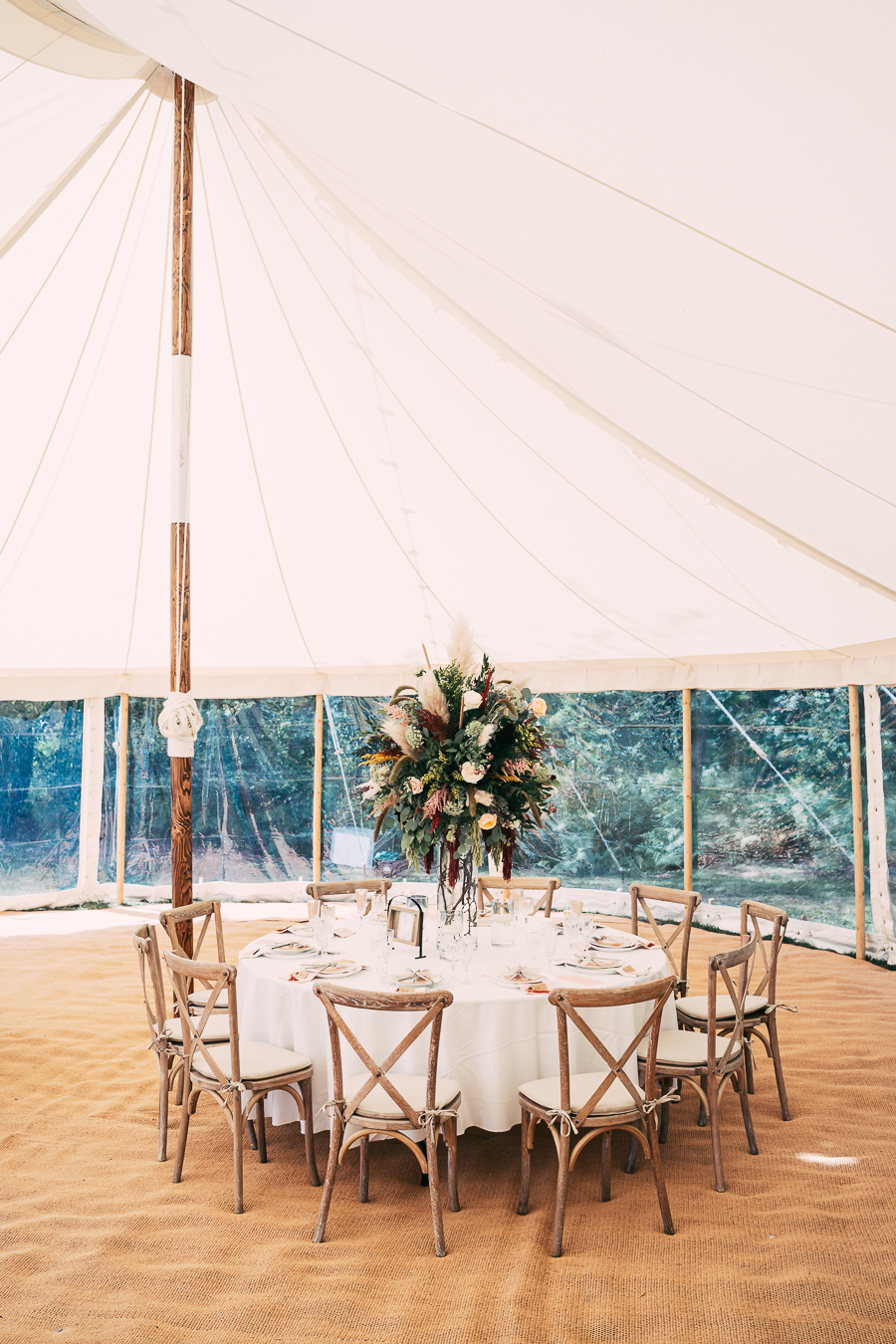 Outdoor Boho Tent Wedding With Relaxed Vibes The Quill Kent 