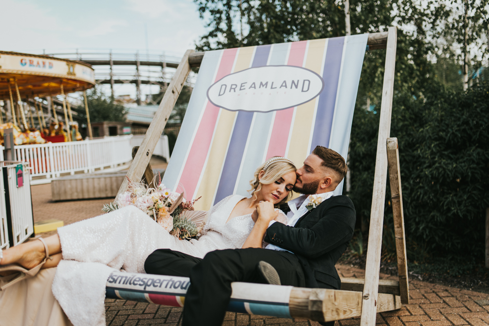 Fairground Wedding With Pastel Styling At Dreamland, Margate