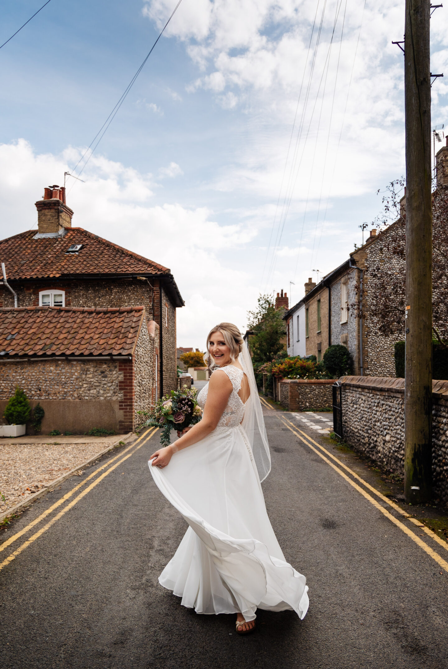 Intimate Beach Wedding at Sheringham Beach, Norfolk