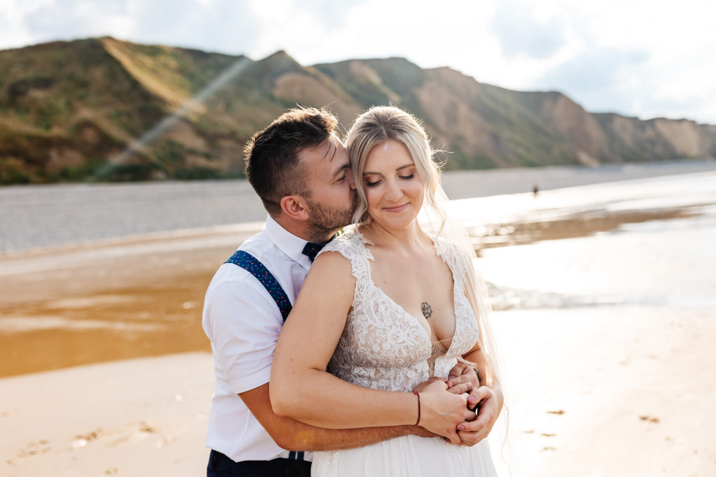 Intimate Beach Wedding at Sheringham Beach, Norfolk