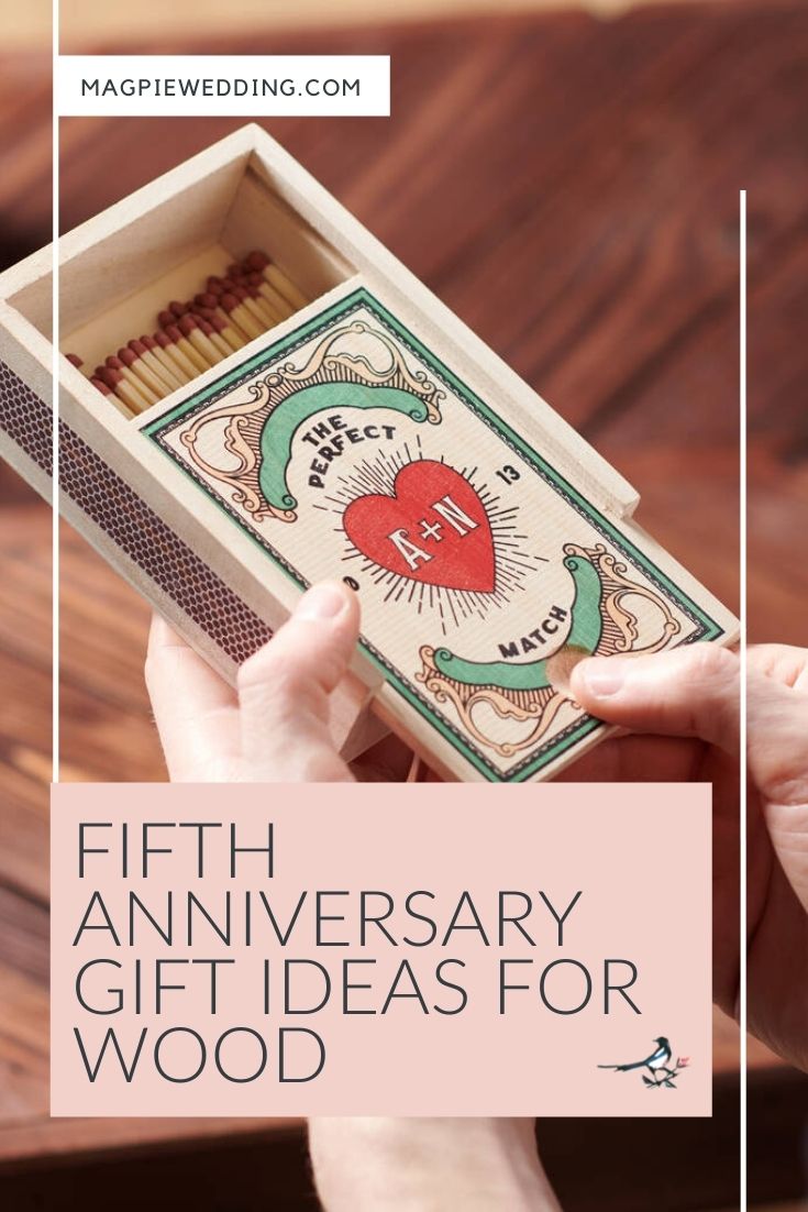 7 Gift Ideas For Your Fifth Wedding Anniversary of Wood