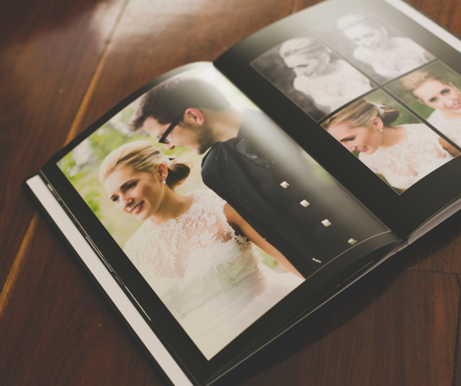 Put Your Best Day In Print: 13 Stunning Wedding Photo Album Ideas