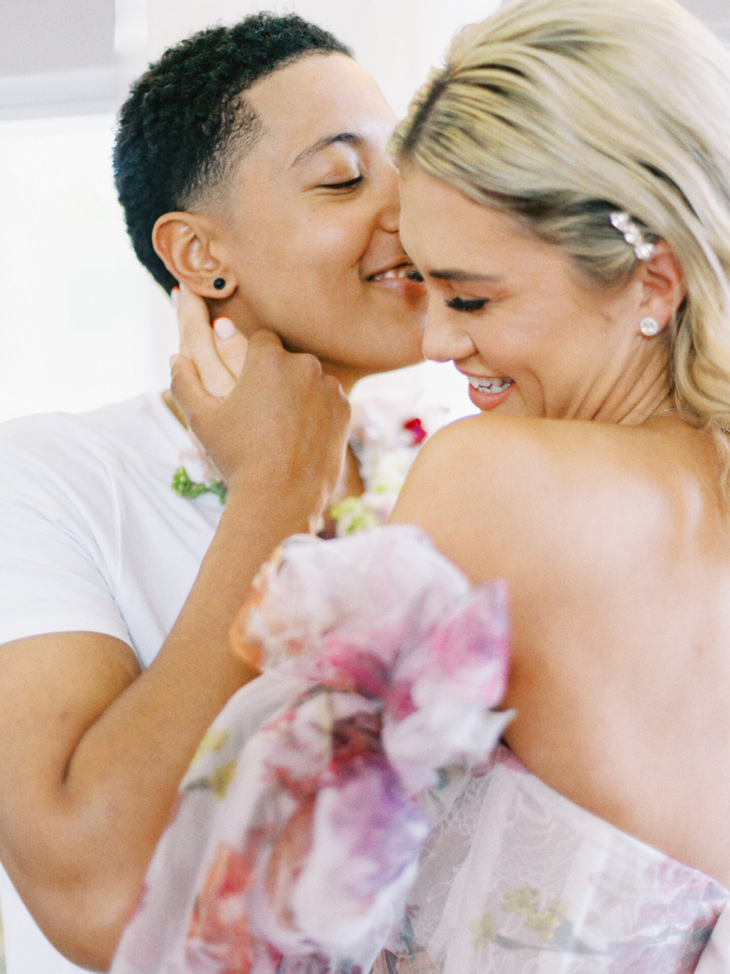 LGBTQ+ Eclectic Floral Wedding At Barnett Hill Hotel Surrey