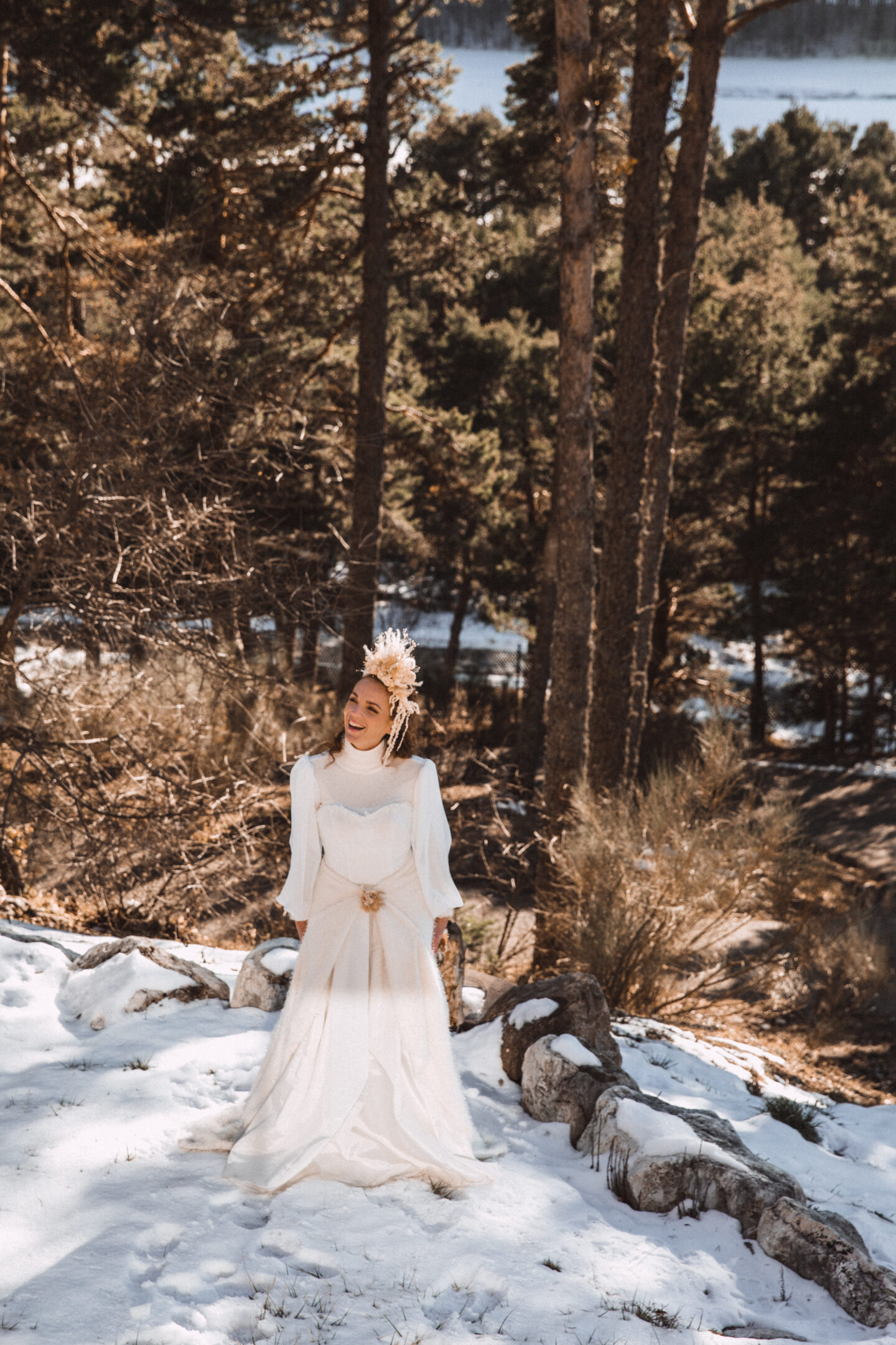 Mountain Destination Winter Wedding In The South of France