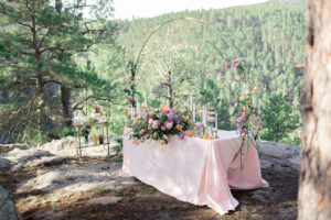 Destination Woodland Elopement With Brunch Wedding Reception