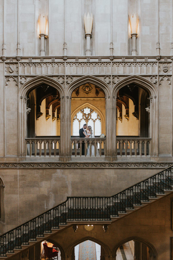 Intimate Wedding With Bespoke Wedding Dress At Ashridge House