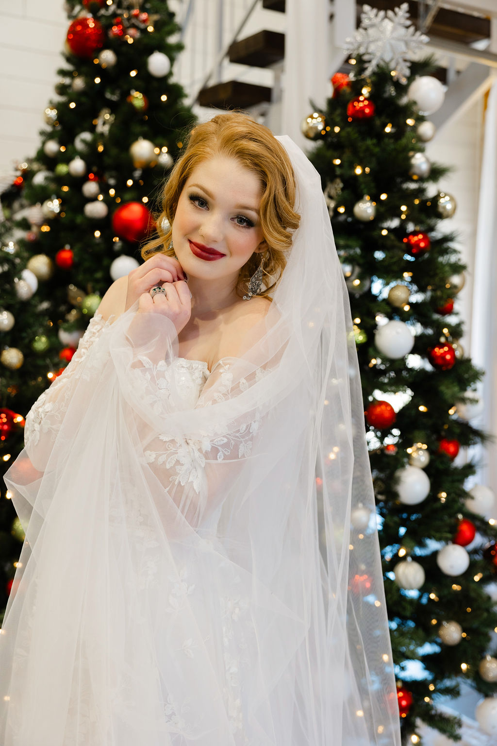 A Very Festive Wedding Day With Modern Styling