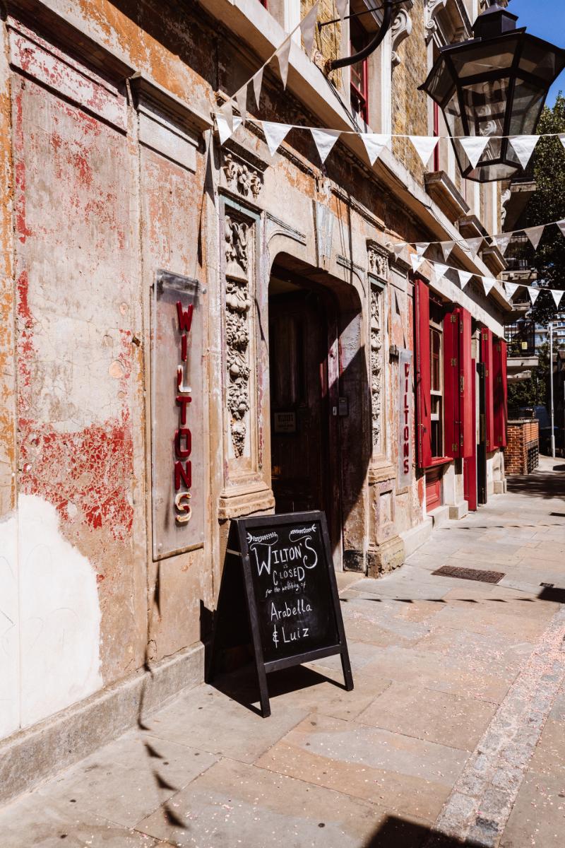 A Vegan Wedding At Wilton’s Music Hall