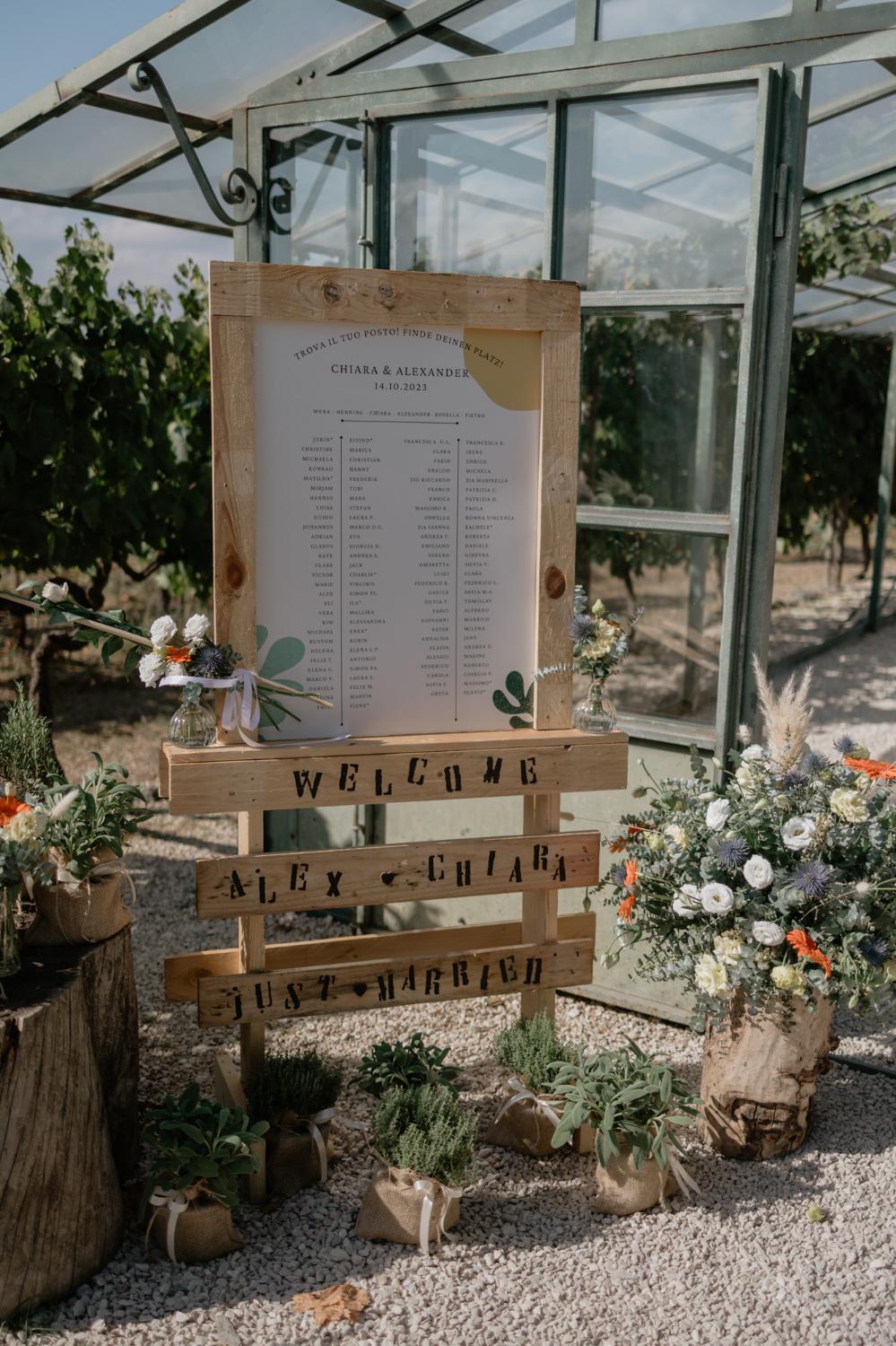 An Italian Country Chic Wedding With Retro Vibes