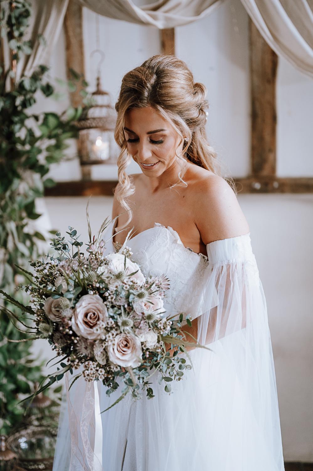 Alex Murphy Showcases Her Kay Heeley Wedding Dress