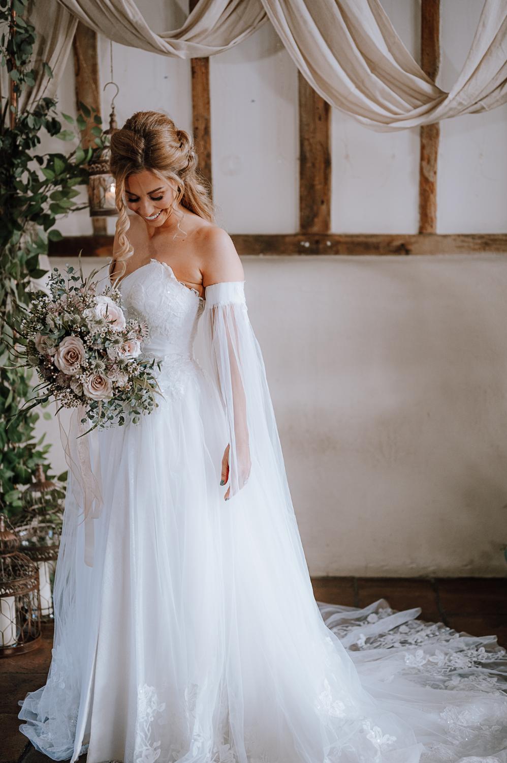 Alex Murphy Showcases Her Kay Heeley Wedding Dress