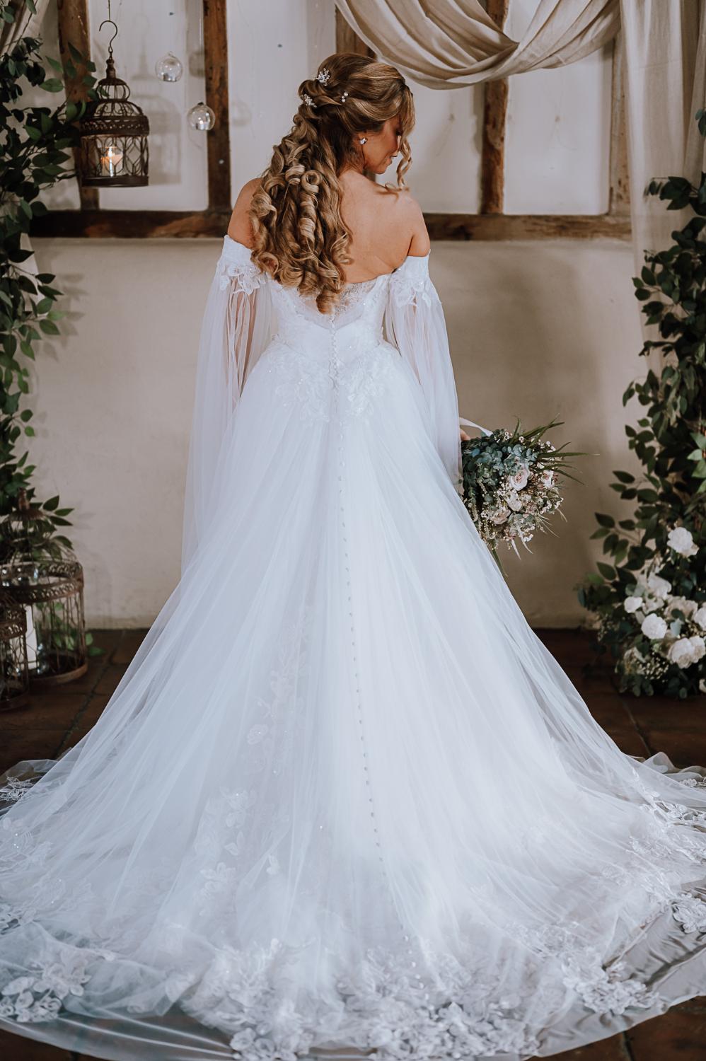 Alex Murphy Showcases Her Kay Heeley Wedding Dress