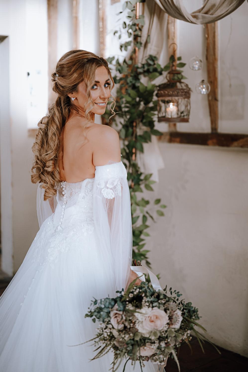 Alex Murphy Showcases Her Kay Heeley Wedding Dress