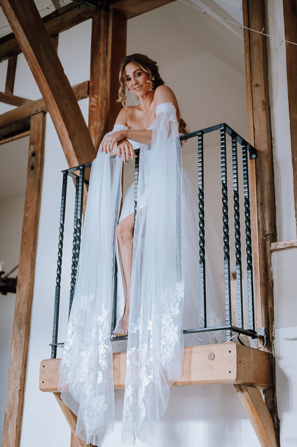 Alex Murphy Showcases Her Kay Heeley Wedding Dress