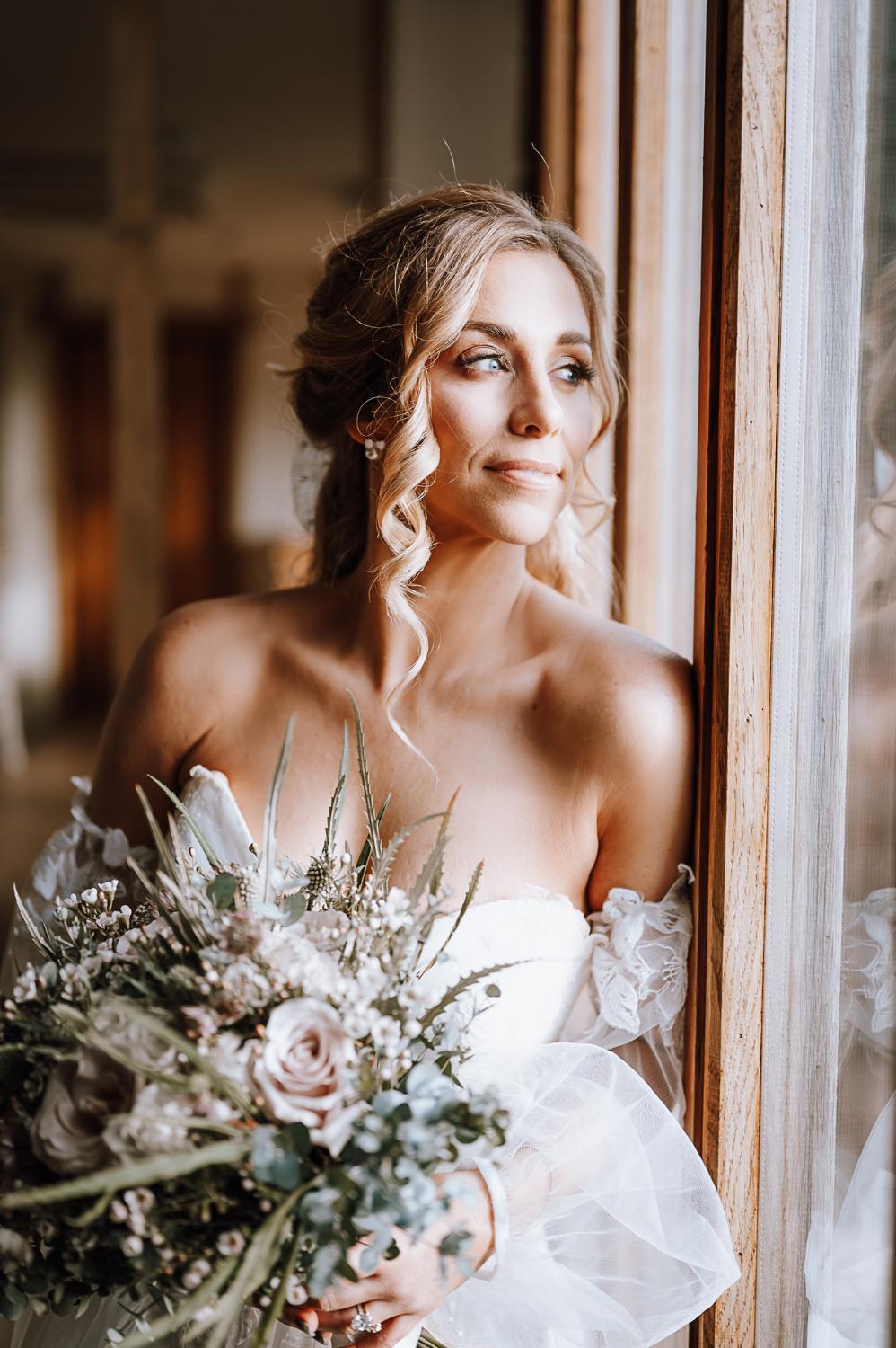 Alex Murphy Showcases Her Kay Heeley Wedding Dress