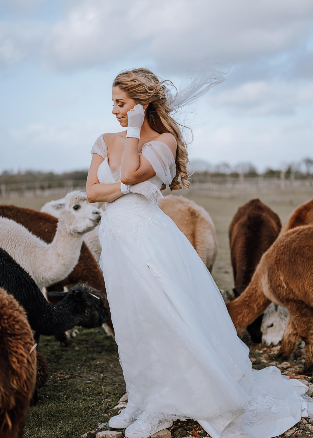 Alex Murphy Showcases Her Kay Heeley Wedding Dress