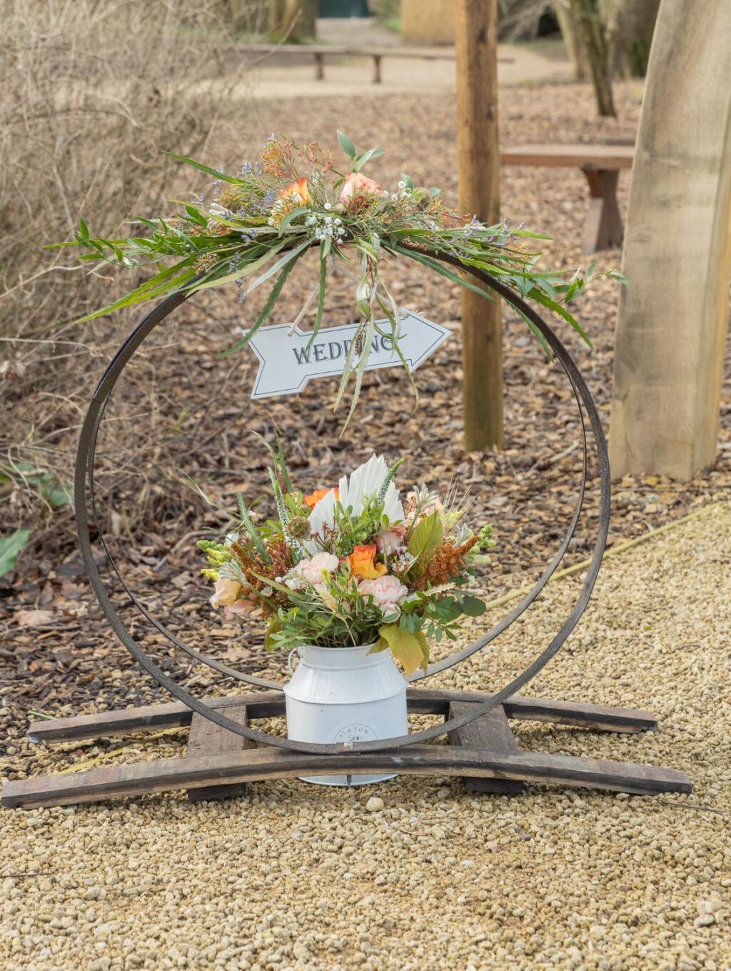 Beauty In Sustainability: Eco Upcyled Wedding Inspiration In Hothorpe Woodlands, Lutterworth