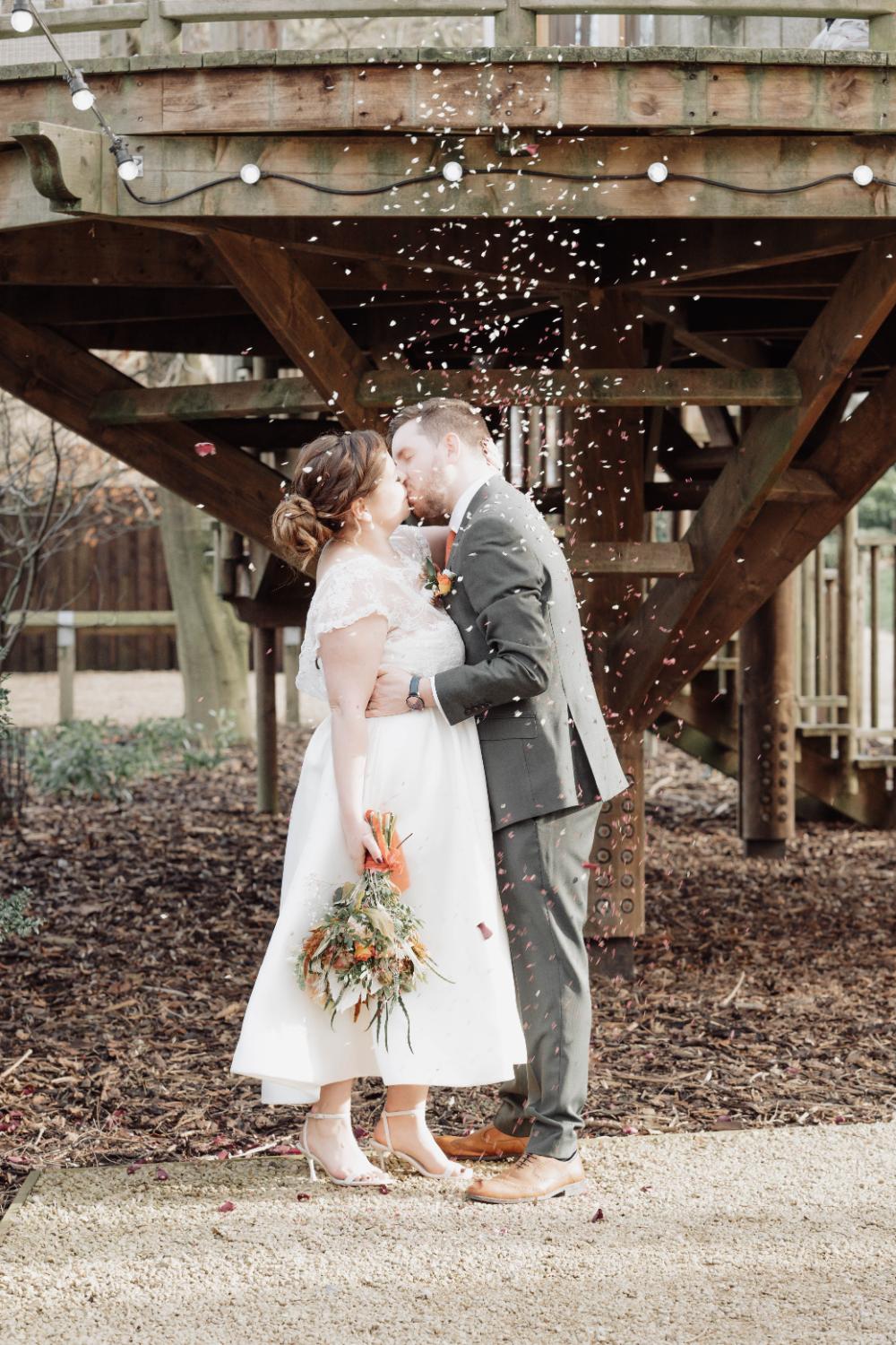 Beauty In Sustainability: Eco Upcyled Wedding Inspiration In Hothorpe Woodlands, Lutterworth