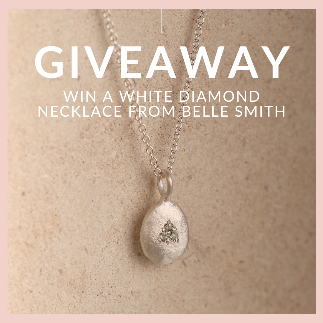 white diamond necklace giveaway