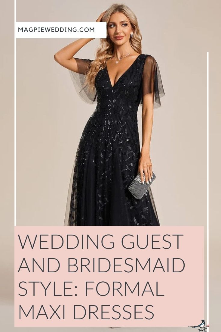 Wedding Guest And Bridesmaid Style Formal Maxi Dresses