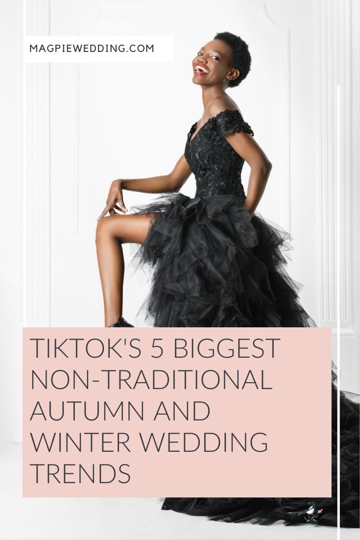 TikTok's 5 Biggest Non-Traditional Autumn Winter Wedding Trends