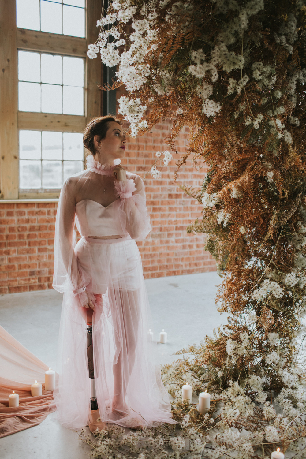 Pink Wedding Dresses That Bring Wicked Glam to Your Big Day