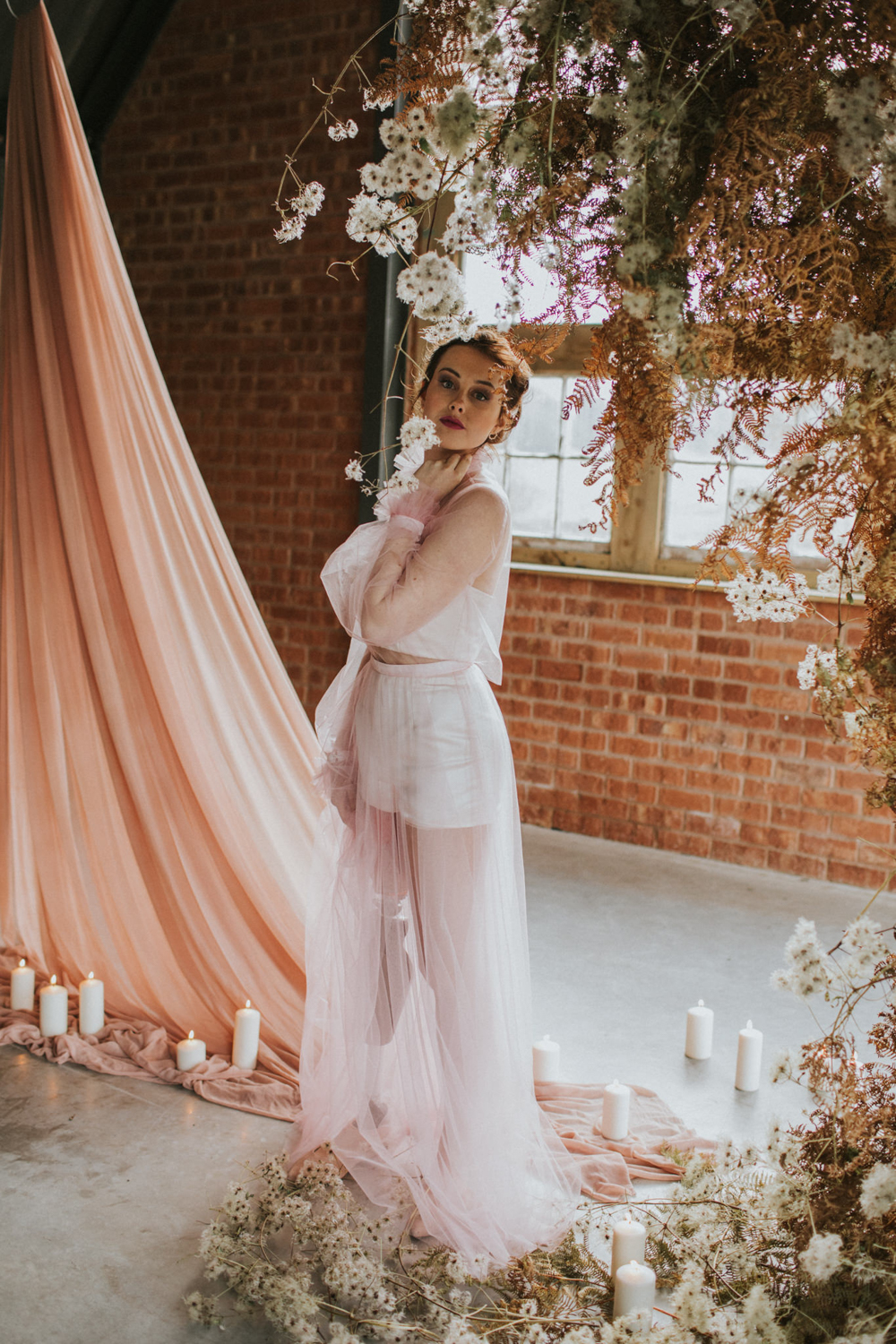 Pink Wedding Dresses That Bring Wicked Glam to Your Big Day