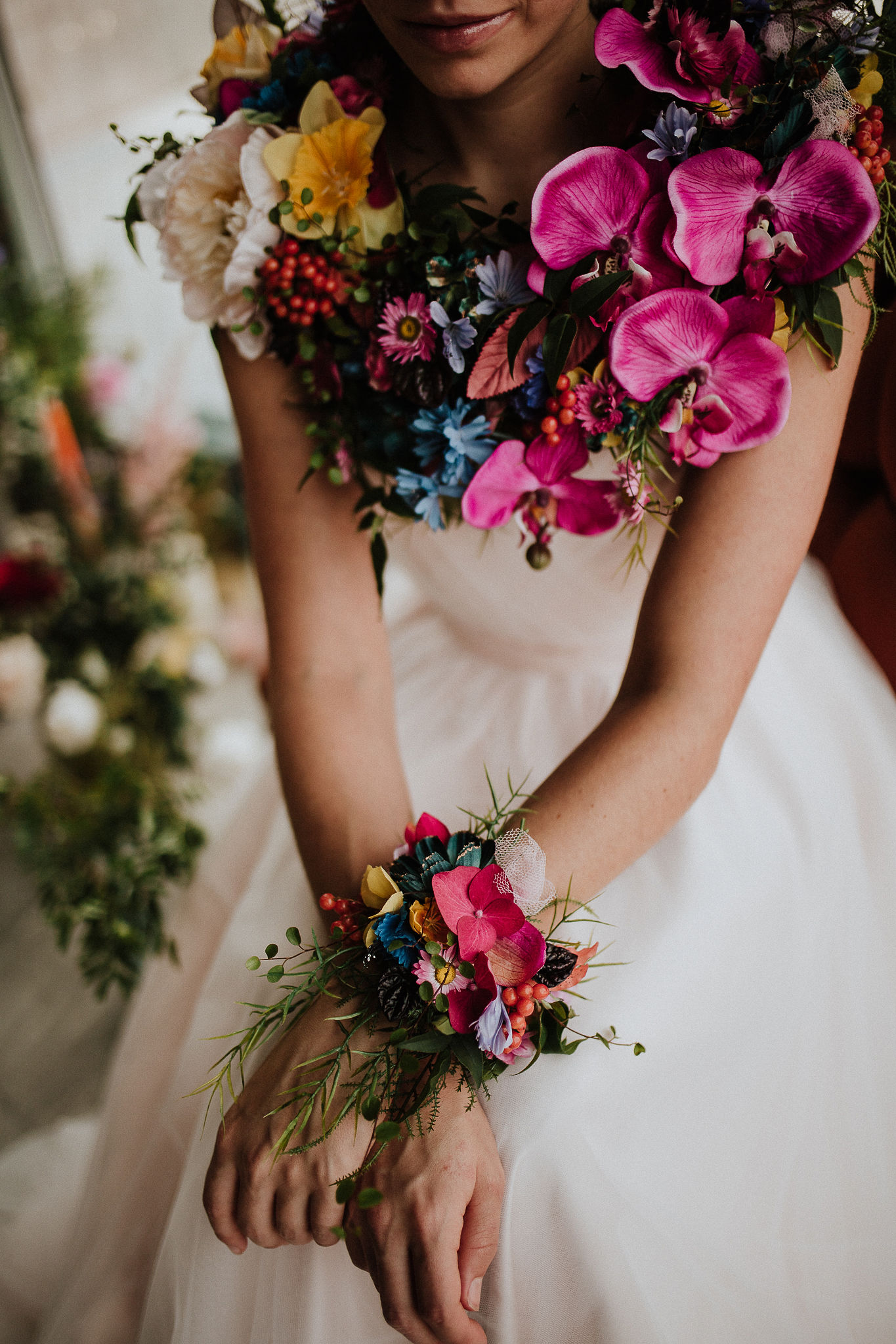 Pink Wedding Dresses That Bring Wicked Glam to Your Big Day