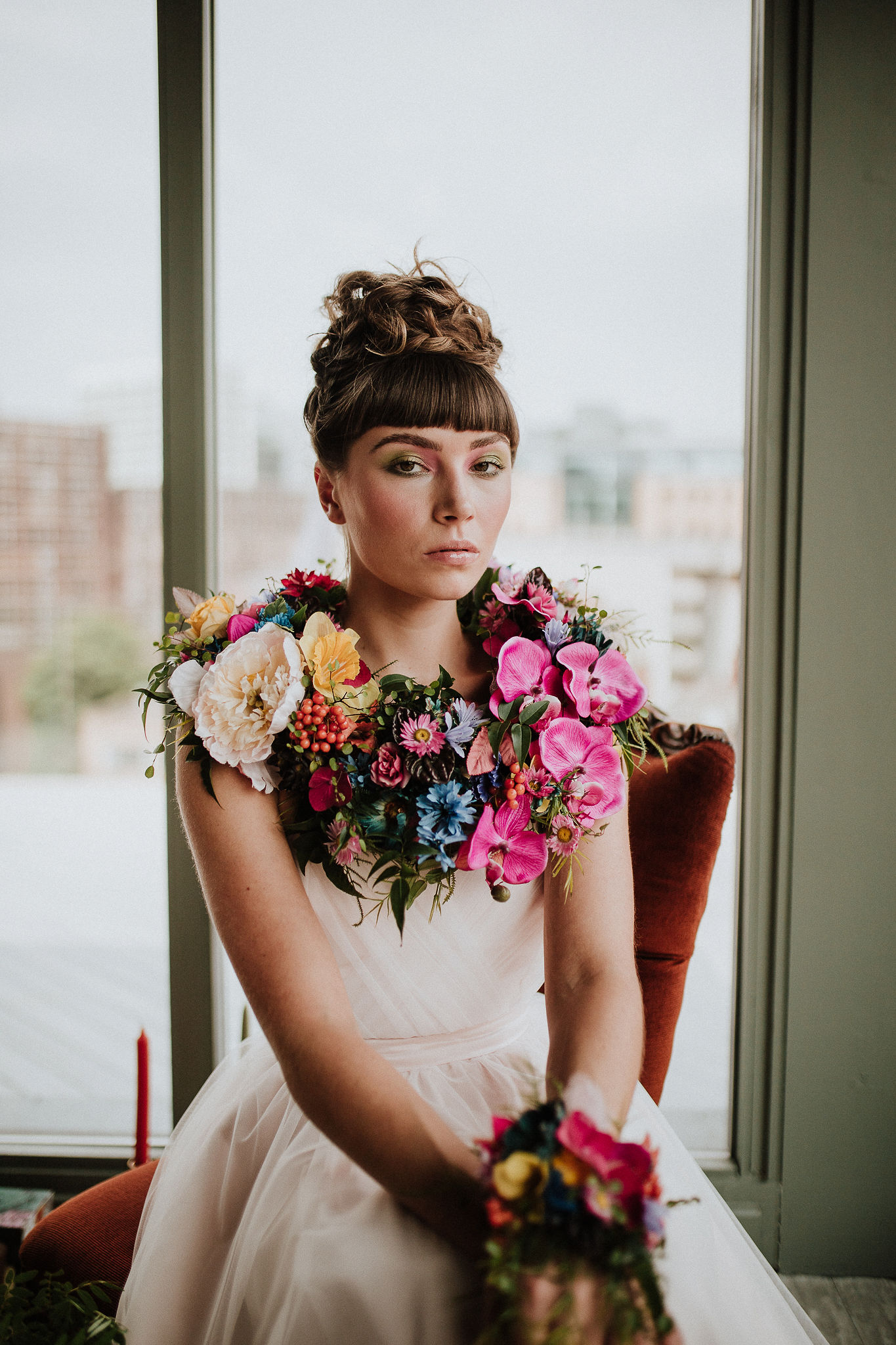 Pink Wedding Dresses That Bring Wicked Glam to Your Big Day