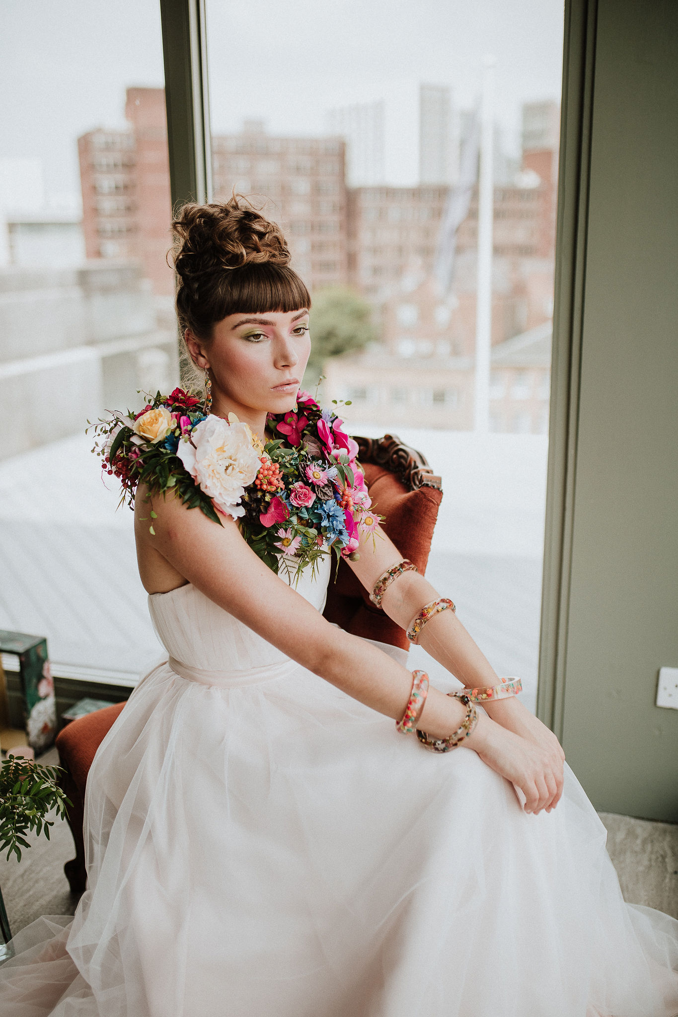 Pink Wedding Dresses That Bring Wicked Glam to Your Big Day