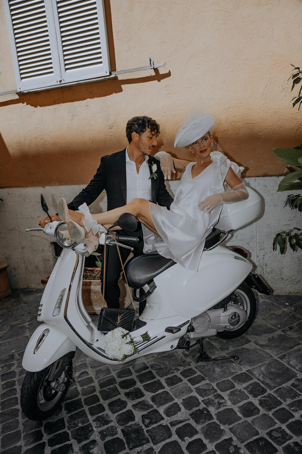 A Chic Rome Elopement