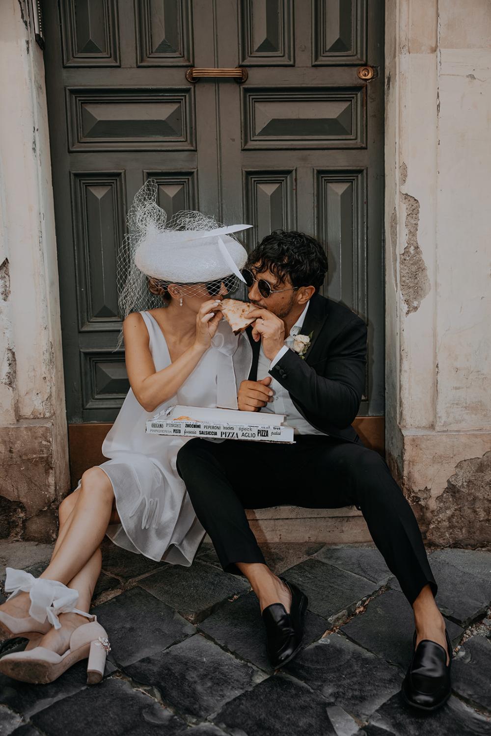 A Chic Rome Elopement