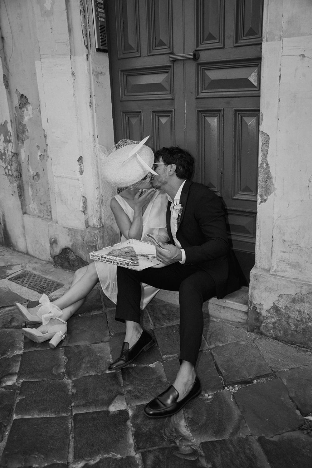 A Chic Rome Elopement