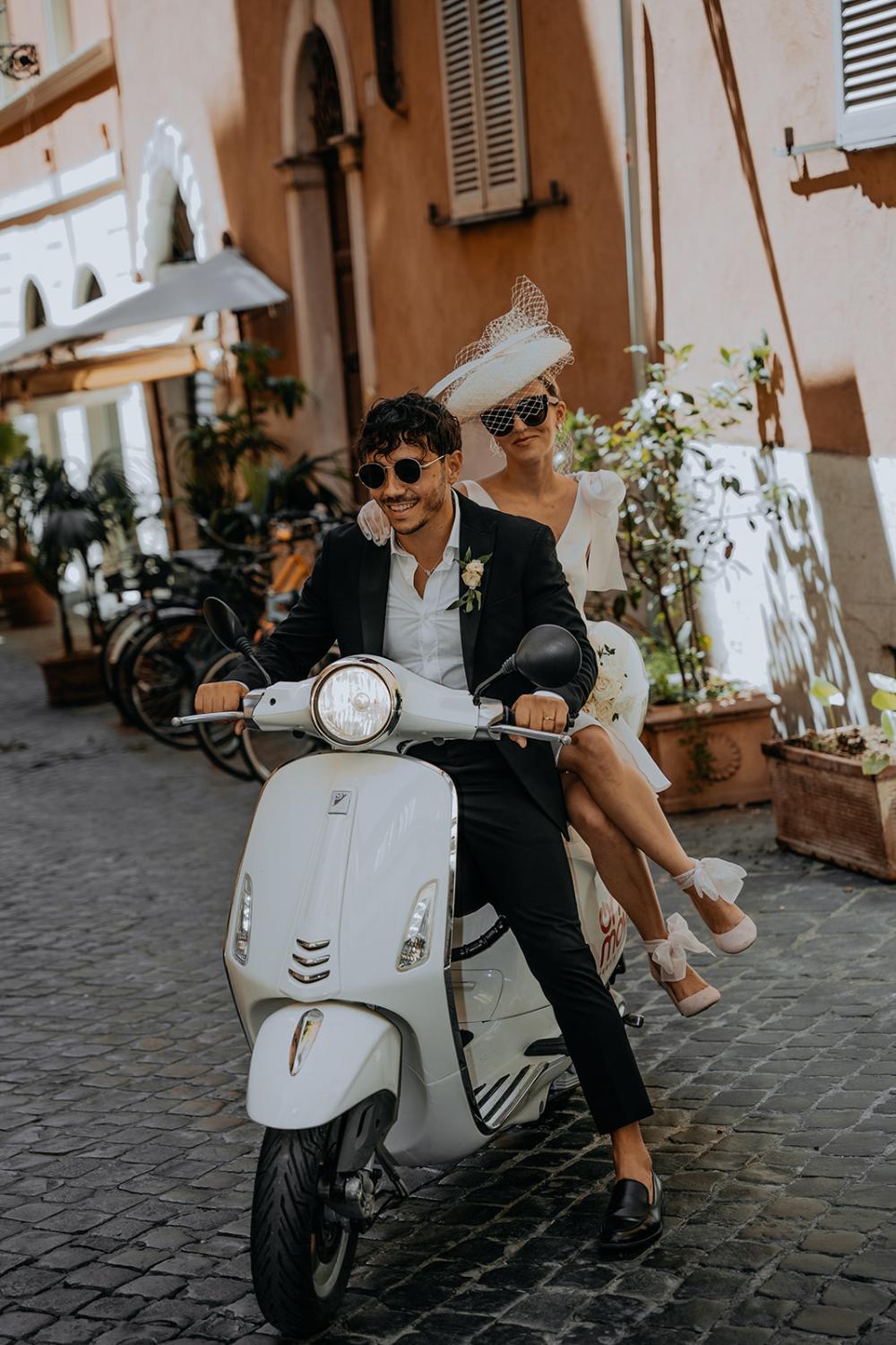 A Chic Rome Elopement