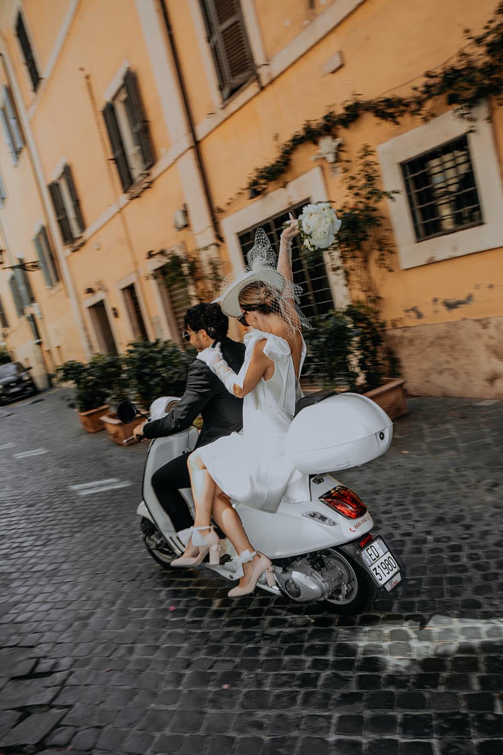 A Chic Rome Elopement