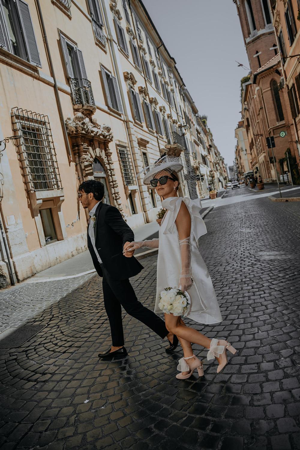 A Chic Rome Elopement