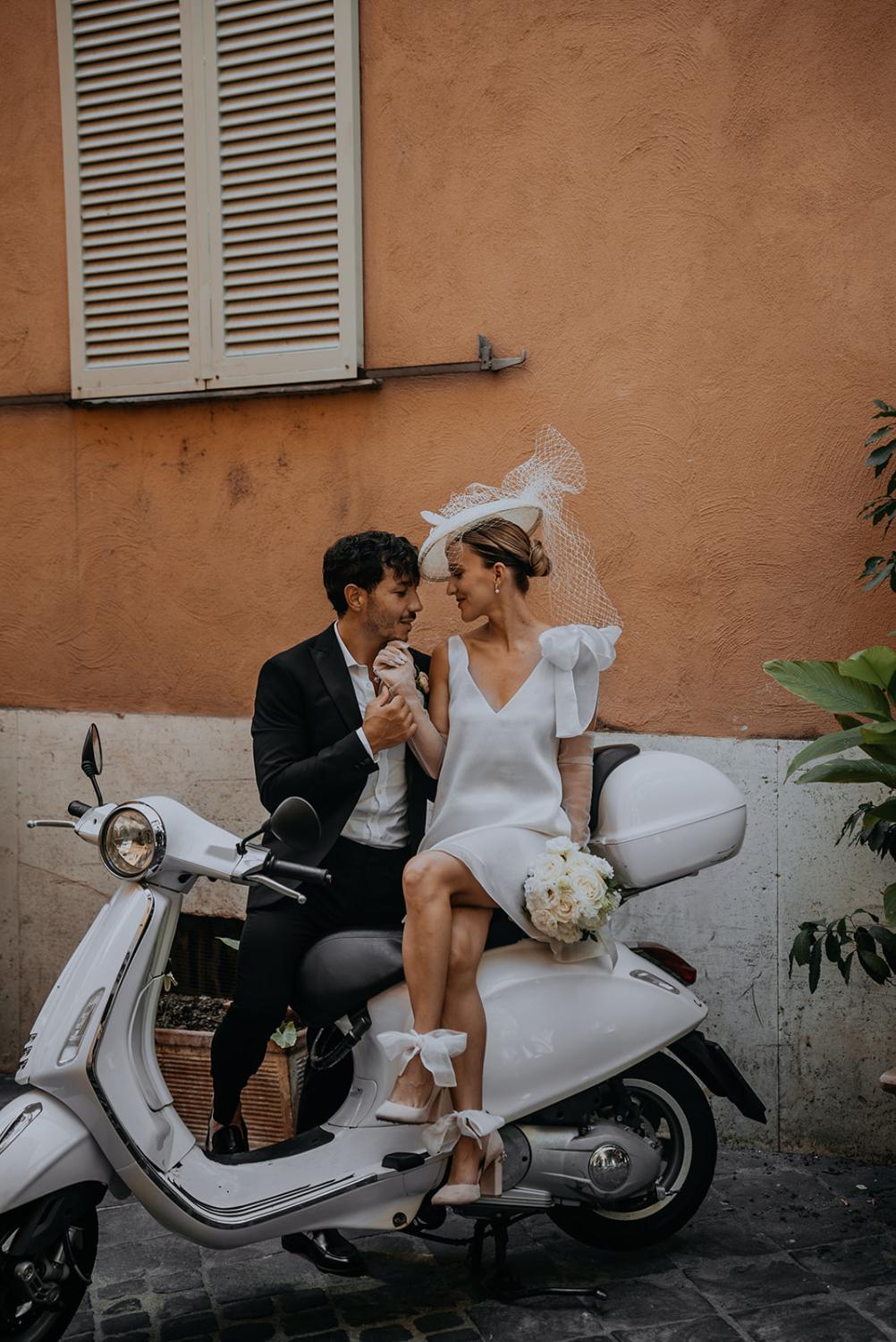 A Chic Rome Elopement