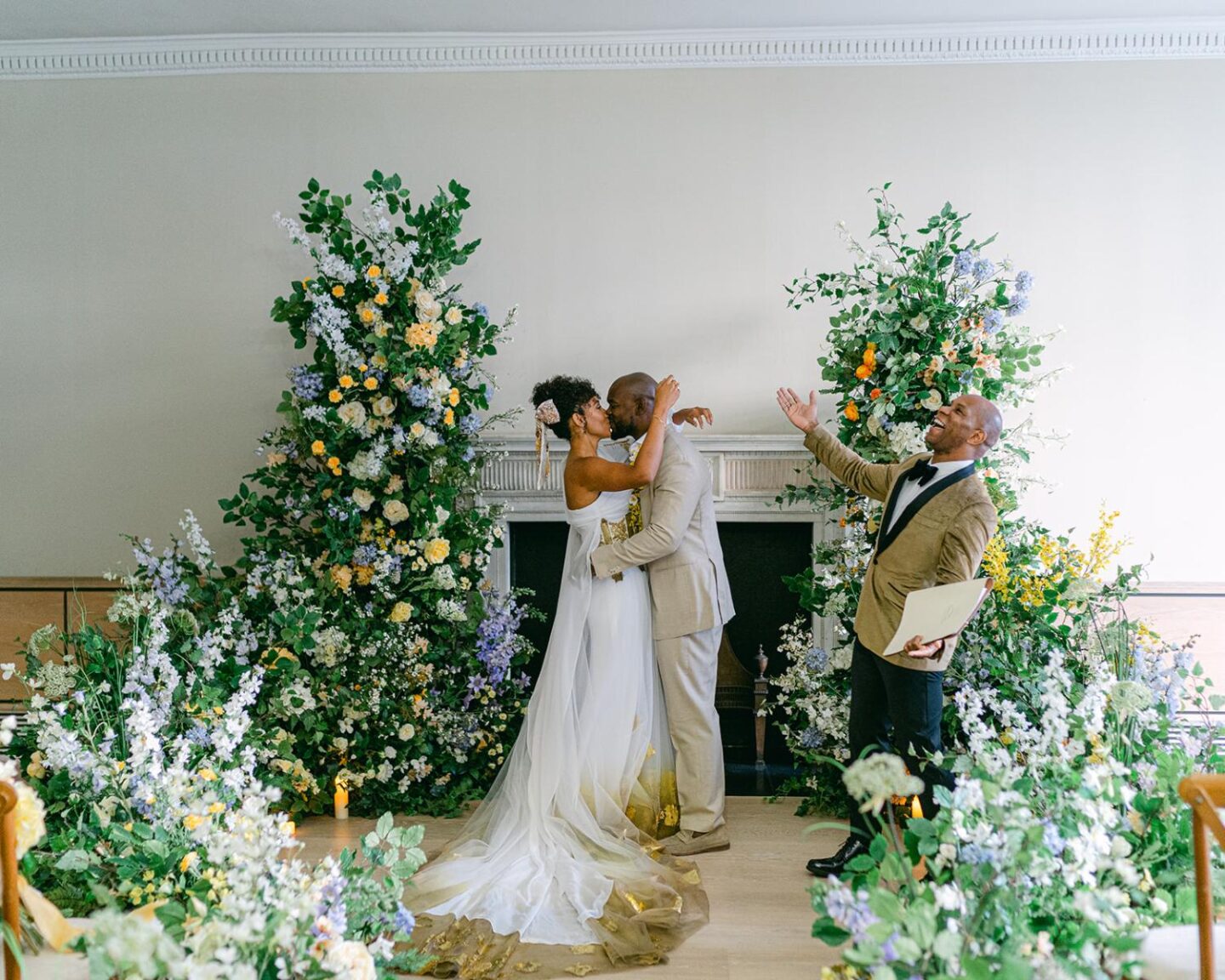 Sustainable Luxury Yellow Wedding At RSA London