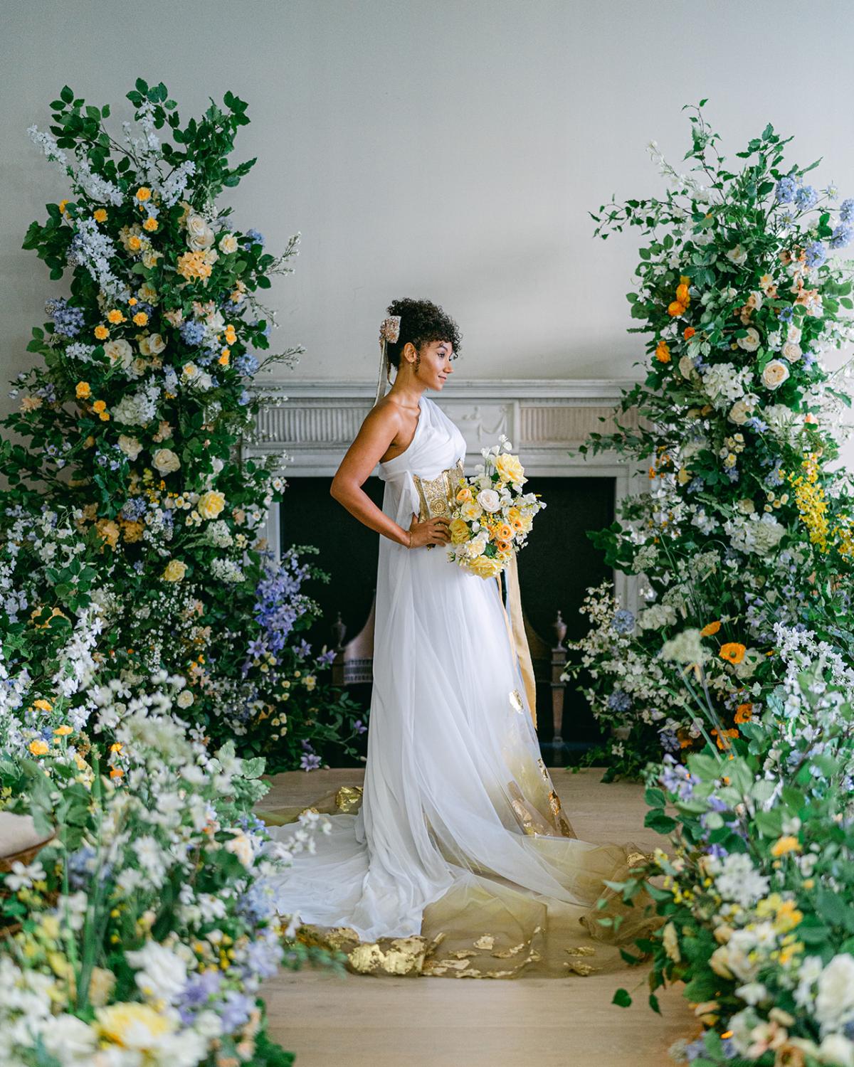 Sustainable Luxury Yellow Wedding At RSA London