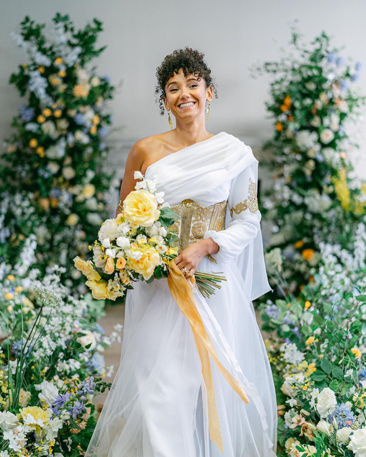 Sustainable Luxury Yellow Wedding At RSA London