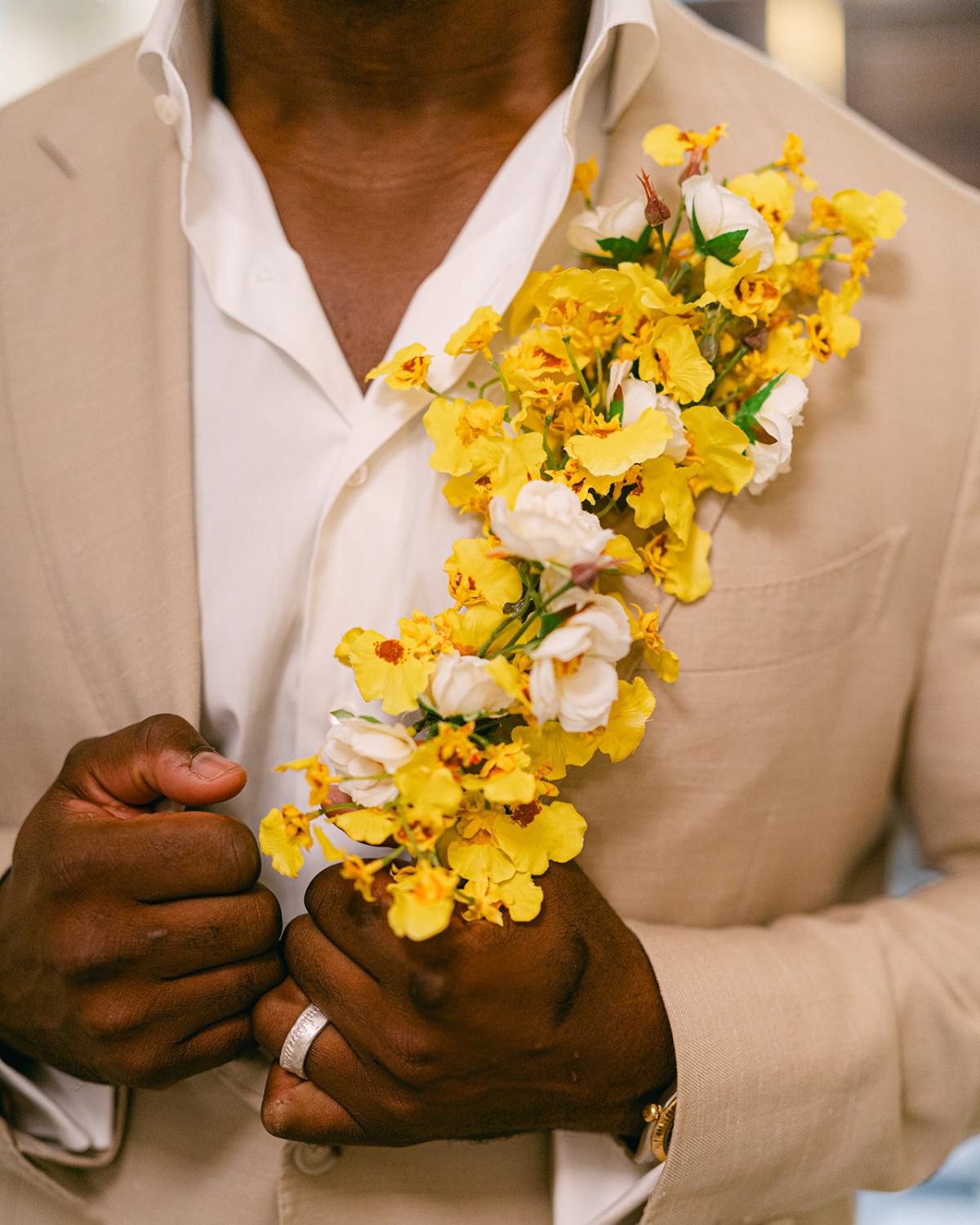 Sustainable Luxury Yellow Wedding At RSA London