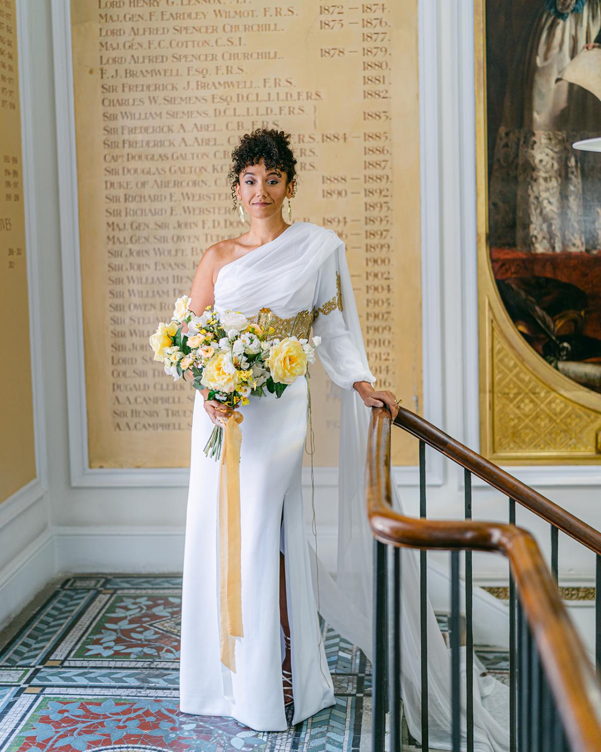 Sustainable Luxury Yellow Wedding At RSA London