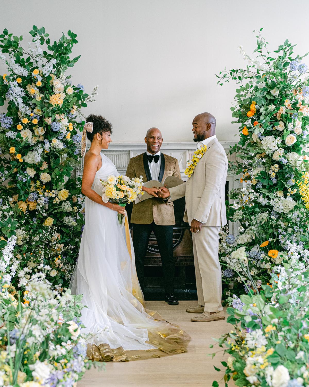 Sustainable Luxury Yellow Wedding At RSA London