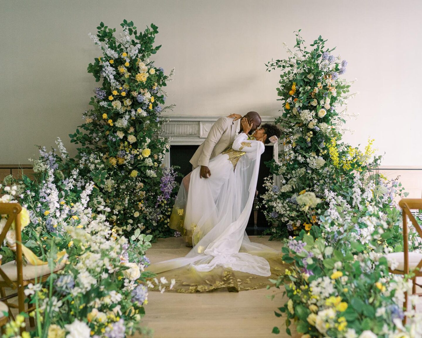 Sustainable Luxury Yellow Wedding At RSA London