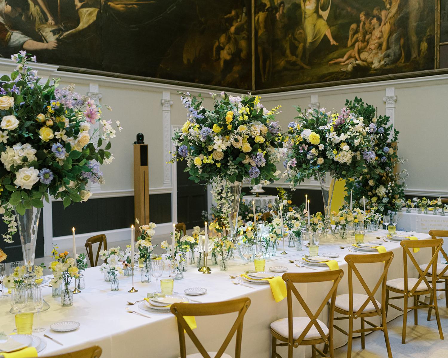 Sustainable Luxury Yellow Wedding At RSA London